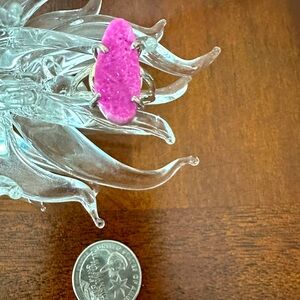 Handmade Cobalto Calcite Sterling Ring